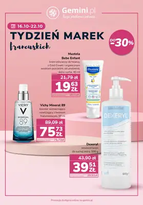 Gemini.pl - gazetka promocyjna Tydzień marek francuskich od poniedziałku 16.10 do niedzieli 22.10 - strona 3