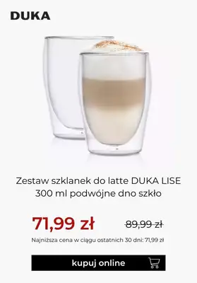 DUKA - gazetka promocyjna -20% na szkło od wtorku 17.10  - strona 3 DUKA - gazetka promocyjna -20% na szkło od wtorku 17.10  - strona 3