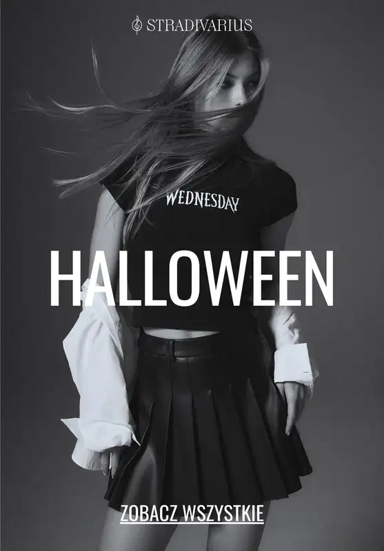 Stradivarius - gazetka promocyjna Kolekcja Halloween od środy 18.10 do wtorku 24.10