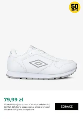 50 style - gazetka promocyjna WYPRZEDAŻ: Sneakersy damskie od środy 18.10  - strona 2