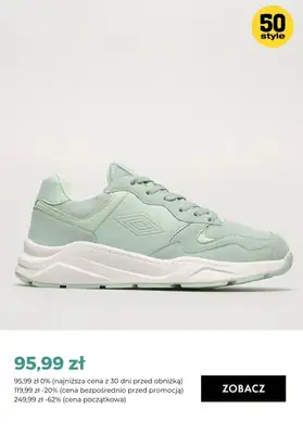 50 style - gazetka promocyjna WYPRZEDAŻ: Sneakersy damskie od środy 18.10  - strona 4