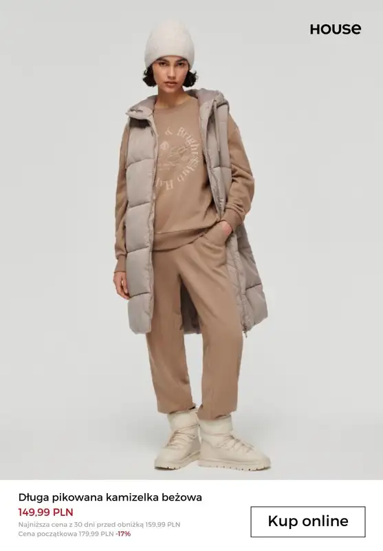 House - gazetka promocyjna Kurtki dla niej w atrakcyjnych cenach od czwartku 19.10  - strona 9
