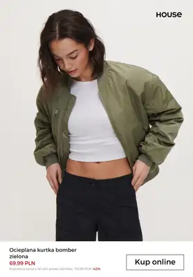 House - gazetka promocyjna Kurtki dla niej w atrakcyjnych cenach od czwartku 19.10  - strona 4 House - gazetka promocyjna Kurtki dla niej w atrakcyjnych cenach od czwartku 19.10  - strona 4