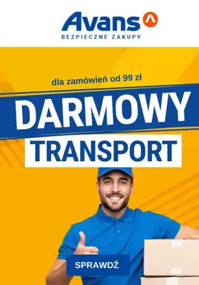 Avans - gazetka promocyjna Darmowa dostawa od 99 zł od piątku 20.10 do wtorku 31.10 Avans - gazetka promocyjna Darmowa dostawa od 99 zł od piątku 20.10 do wtorku 31.10