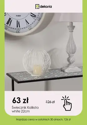 Dekoria - gazetka promocyjna Do -70% na dekoracje od wtorku 24.10  - strona 4 Dekoria - gazetka promocyjna Do -70% na dekoracje od wtorku 24.10  - strona 4