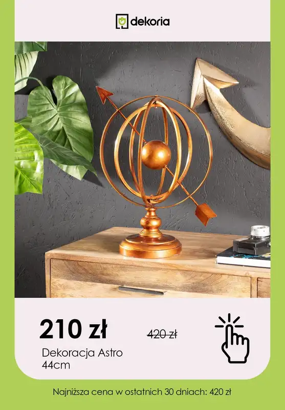 Dekoria - gazetka promocyjna Do -70% na dekoracje od wtorku 24.10  - strona 10