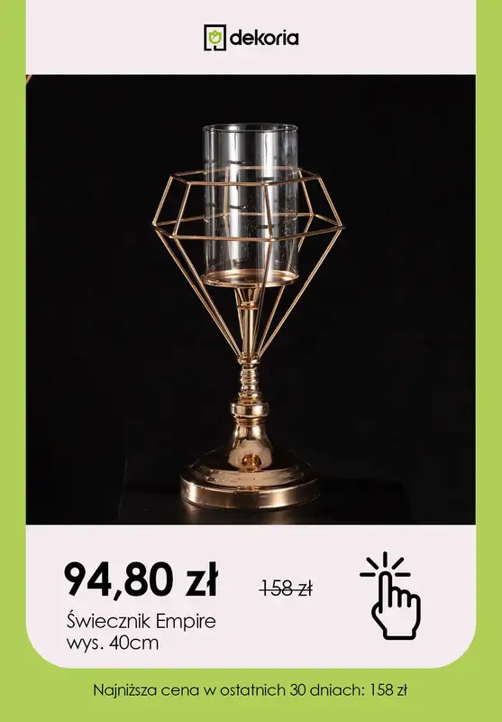 Dekoria - gazetka promocyjna Do -70% na dekoracje od wtorku 24.10  - strona 7