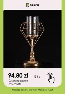 Dekoria - gazetka promocyjna Do -70% na dekoracje od wtorku 24.10  - strona 7 Dekoria - gazetka promocyjna Do -70% na dekoracje od wtorku 24.10  - strona 7