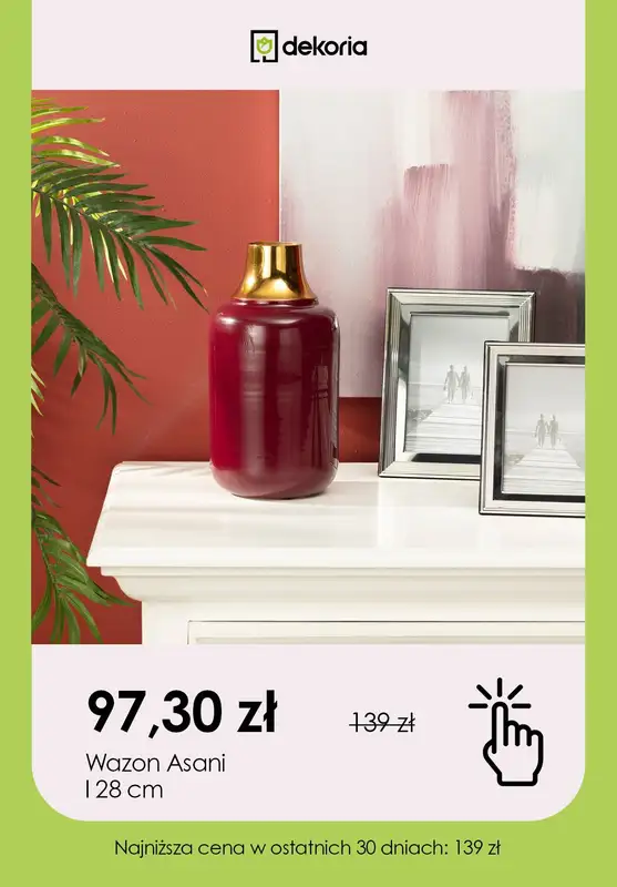 Dekoria - gazetka promocyjna Do -70% na dekoracje od wtorku 24.10  - strona 8