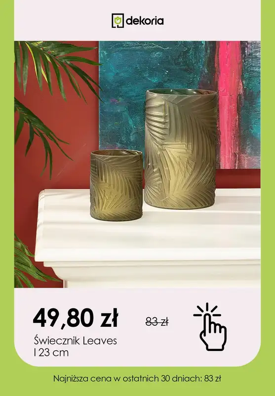 Dekoria - gazetka promocyjna Do -70% na dekoracje od wtorku 24.10  - strona 2