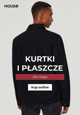 House - gazetka promocyjna Kurtki i płaszcze dla niego od poniedziałku 23.10 
