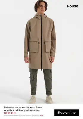 House - gazetka promocyjna Kurtki i płaszcze dla niego od poniedziałku 23.10  - strona 9 House - gazetka promocyjna Kurtki i płaszcze dla niego od poniedziałku 23.10  - strona 9