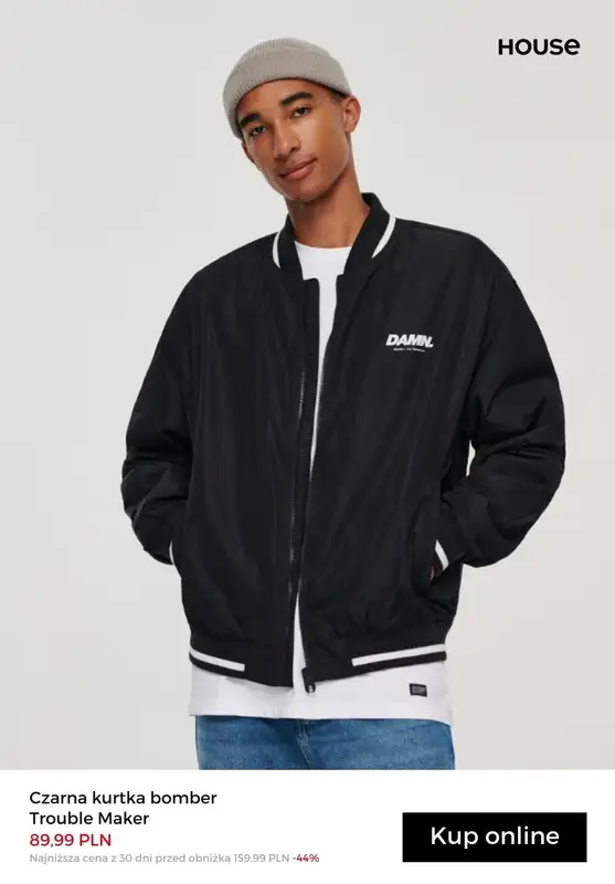 House - gazetka promocyjna Kurtki i płaszcze dla niego od poniedziałku 23.10  - strona 3