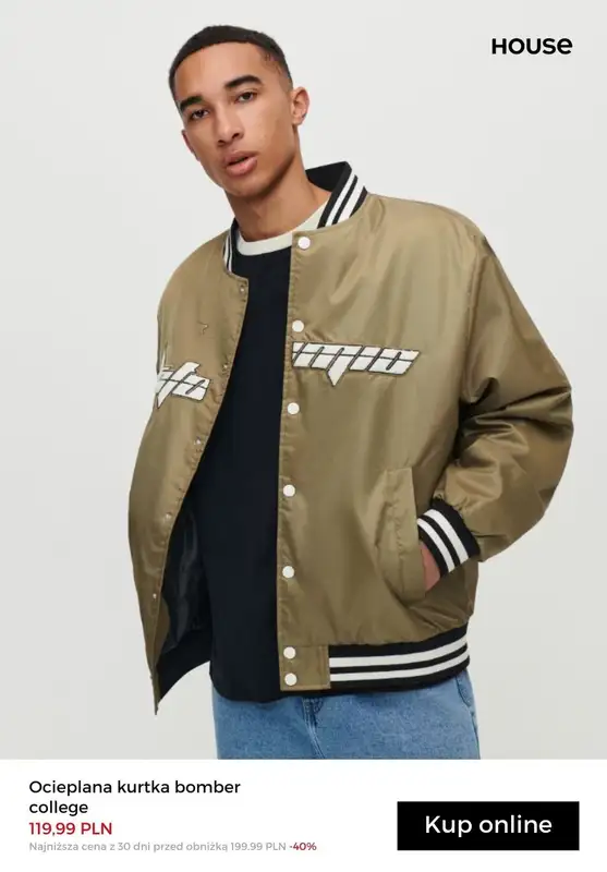 House - gazetka promocyjna Kurtki i płaszcze dla niego od poniedziałku 23.10  - strona 10