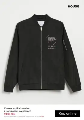 House - gazetka promocyjna Kurtki i płaszcze dla niego od poniedziałku 23.10  - strona 4 House - gazetka promocyjna Kurtki i płaszcze dla niego od poniedziałku 23.10  - strona 4