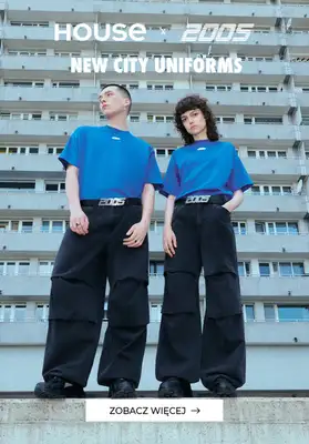 House - gazetka promocyjna Kolekcja House x 2005 od poniedziałku 23.10  House - gazetka promocyjna Kolekcja House x 2005 od poniedziałku 23.10