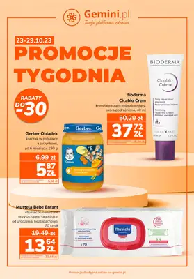 Gemini.pl - gazetka promocyjna Promocje tygodnia od poniedziałku 23.10 do niedzieli 29.10 - strona 3