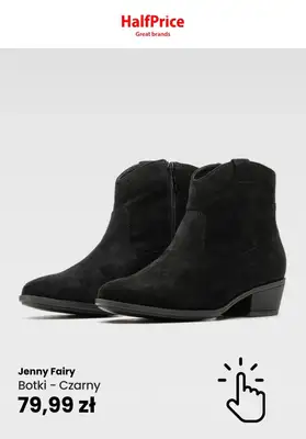 HalfPrice - gazetka promocyjna Kobiece botki w super cenach! od wtorku 24.10  - strona 5