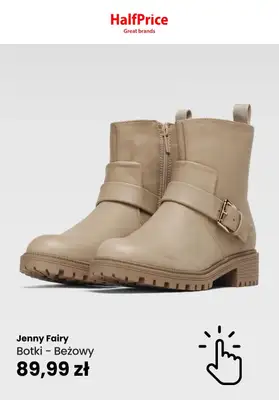 HalfPrice - gazetka promocyjna Kobiece botki w super cenach! od wtorku 24.10  - strona 8