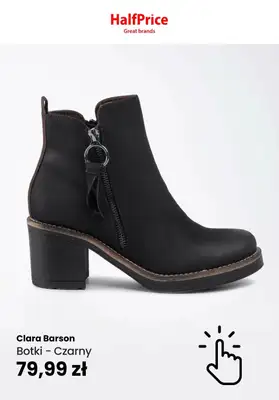 HalfPrice - gazetka promocyjna Kobiece botki w super cenach! od wtorku 24.10  - strona 3