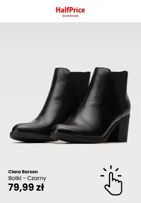 HalfPrice - gazetka promocyjna Kobiece botki w super cenach! od wtorku 24.10  - strona 4