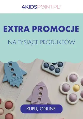 4kidspoint - gazetka promocyjna Extra promocje na tysiące produktów od środy 25.10 