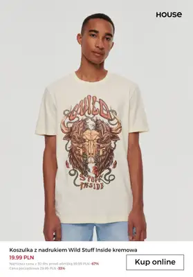 House - gazetka promocyjna Extra -20% z KODEM na produkty z SALE od piątku 27.10 do poniedziałku 30.10 - strona 8 House - gazetka promocyjna Extra -20% z KODEM na produkty z SALE od piątku 27.10 do poniedziałku 30.10 - strona 8