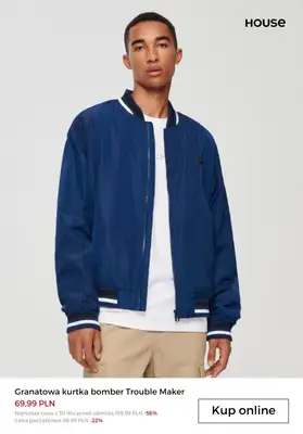 House - gazetka promocyjna Extra -20% z KODEM na produkty z SALE od piątku 27.10 do poniedziałku 30.10 - strona 9 House - gazetka promocyjna Extra -20% z KODEM na produkty z SALE od piątku 27.10 do poniedziałku 30.10 - strona 9