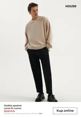 House - gazetka promocyjna Extra -20% z KODEM na produkty z SALE od piątku 27.10 do poniedziałku 30.10 - strona 11 House - gazetka promocyjna Extra -20% z KODEM na produkty z SALE od piątku 27.10 do poniedziałku 30.10 - strona 11