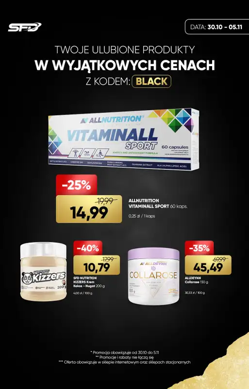 SFD - gazetka promocyjna Miesiąc najlepszych promocji! od poniedziałku 30.10 do niedzieli 05.11 - strona 2
