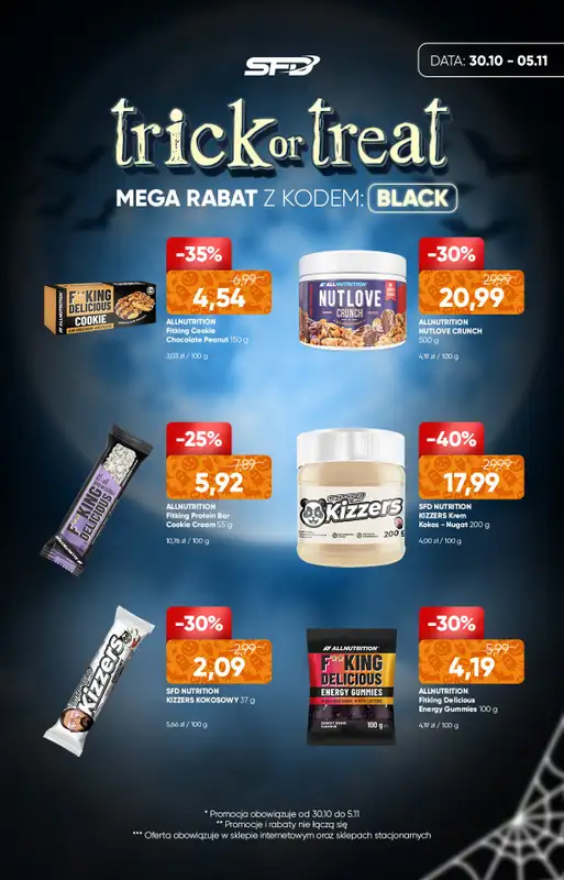 SFD - gazetka promocyjna Miesiąc najlepszych promocji! od poniedziałku 30.10 do niedzieli 05.11 - strona 6