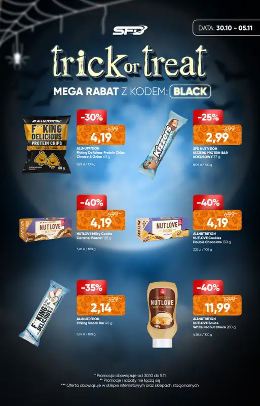 SFD - gazetka promocyjna Miesiąc najlepszych promocji! od poniedziałku 30.10 do niedzieli 05.11 - strona 7