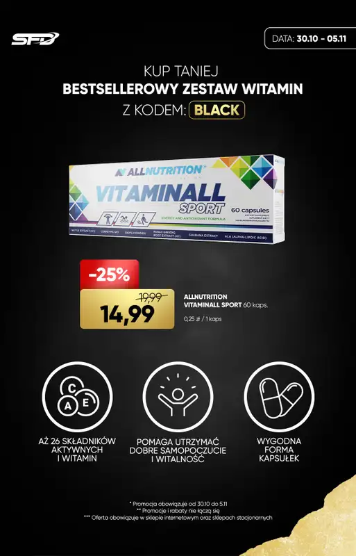 SFD - gazetka promocyjna Miesiąc najlepszych promocji! od poniedziałku 30.10 do niedzieli 05.11 - strona 3