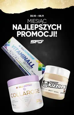 SFD - gazetka promocyjna Miesiąc najlepszych promocji! od poniedziałku 30.10 do niedzieli 05.11 SFD - gazetka promocyjna Miesiąc najlepszych promocji! od poniedziałku 30.10 do niedzieli 05.11