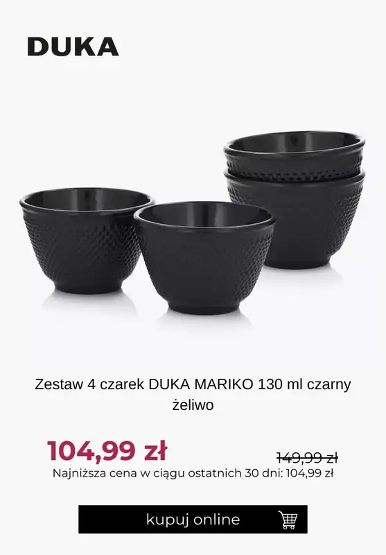 DUKA - gazetka promocyjna -30% na WSZYSTKO od wtorku 31.10  - strona 9
