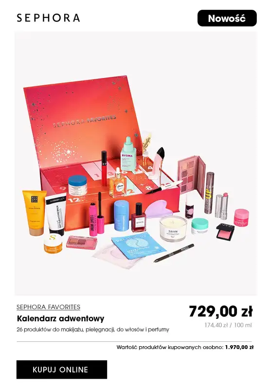 Sephora - gazetka promocyjna VOUCHER 50 ZŁ w prezencie do zakupu kalendarza adwentowego od czwartku 02.11 do czwartku 16.11 - strona 7