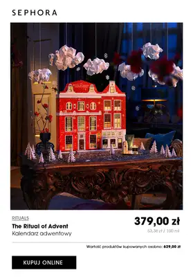Sephora - gazetka promocyjna VOUCHER 50 ZŁ w prezencie do zakupu kalendarza adwentowego od czwartku 02.11 do czwartku 16.11 - strona 3