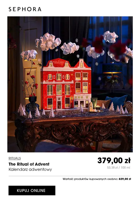 Sephora - gazetka promocyjna VOUCHER 50 ZŁ w prezencie do zakupu kalendarza adwentowego od czwartku 02.11 do czwartku 16.11 - strona 3