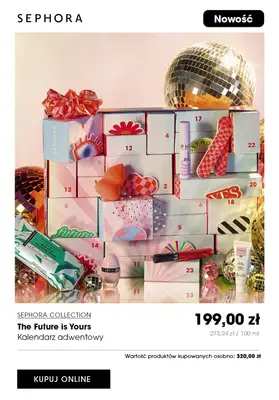Sephora - gazetka promocyjna VOUCHER 50 ZŁ w prezencie do zakupu kalendarza adwentowego od czwartku 02.11 do czwartku 16.11 - strona 2