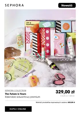 Sephora - gazetka promocyjna VOUCHER 50 ZŁ w prezencie do zakupu kalendarza adwentowego od czwartku 02.11 do czwartku 16.11 - strona 4