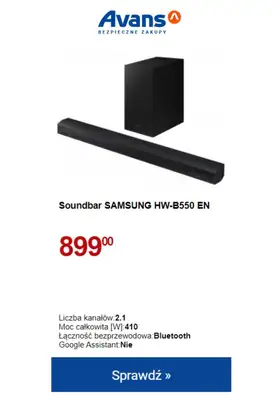 Avans - gazetka promocyjna Lecimy po okazje! od czwartku 02.11 do środy 08.11 - strona 6 Avans - gazetka promocyjna Lecimy po okazje! od czwartku 02.11 do środy 08.11 - strona 6