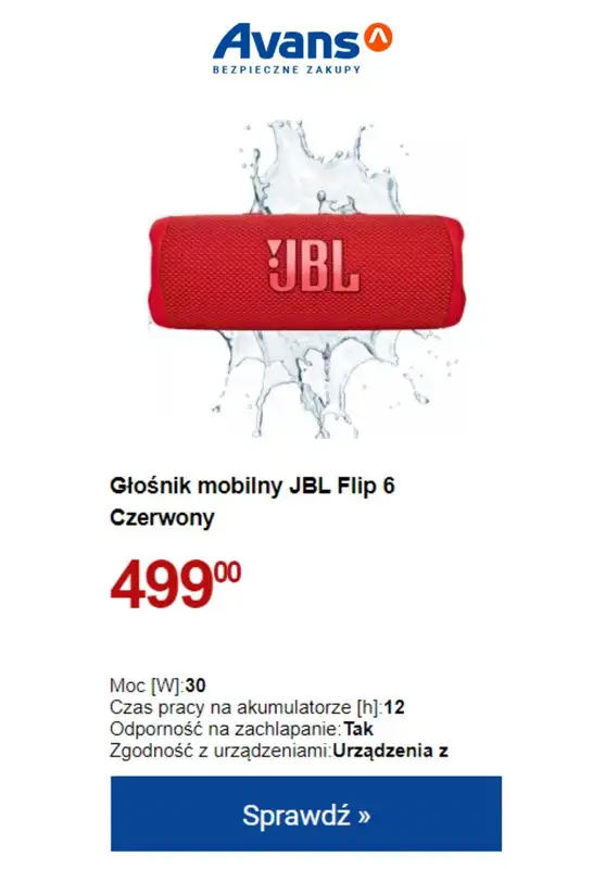 Avans - gazetka promocyjna Lecimy po okazje! od czwartku 02.11 do środy 08.11 - strona 8