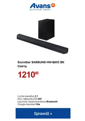 Avans - gazetka promocyjna Lecimy po okazje! od czwartku 02.11 do środy 08.11 - strona 5 Avans - gazetka promocyjna Lecimy po okazje! od czwartku 02.11 do środy 08.11 - strona 5