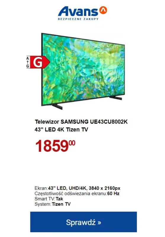 Avans - gazetka promocyjna Lecimy po okazje! od czwartku 02.11 do środy 08.11 - strona 2