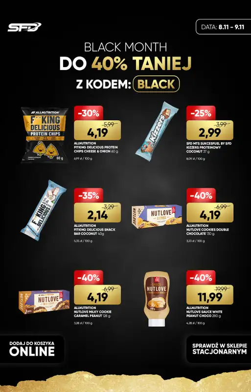 SFD - gazetka promocyjna Mega okazje od poniedziałku 06.11 do czwartku 09.11 - strona 9