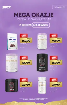 SFD - gazetka promocyjna Mega okazje od poniedziałku 06.11 do czwartku 09.11 - strona 3 SFD - gazetka promocyjna Mega okazje od poniedziałku 06.11 do czwartku 09.11 - strona 3