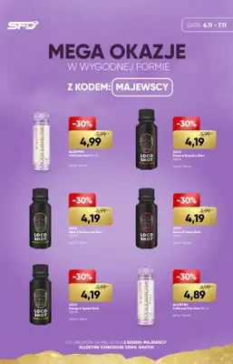 SFD - gazetka promocyjna Mega okazje od poniedziałku 06.11 do czwartku 09.11 - strona 7 SFD - gazetka promocyjna Mega okazje od poniedziałku 06.11 do czwartku 09.11 - strona 7