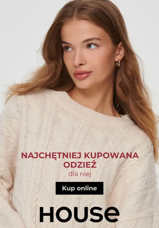 House - gazetka promocyjna Najchętniej kupowana odzież dla niej od poniedziałku 06.11 