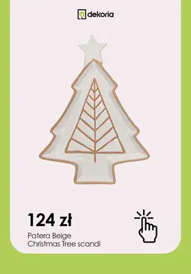 Dekoria - gazetka promocyjna Świąteczne nakrycia stołów i dekoracje od poniedziałku 06.11  - strona 5 Dekoria - gazetka promocyjna Świąteczne nakrycia stołów i dekoracje od poniedziałku 06.11  - strona 5