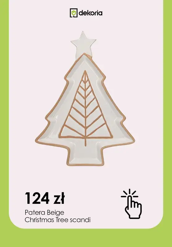 Dekoria - gazetka promocyjna Świąteczne nakrycia stołów i dekoracje od poniedziałku 06.11  - strona 5